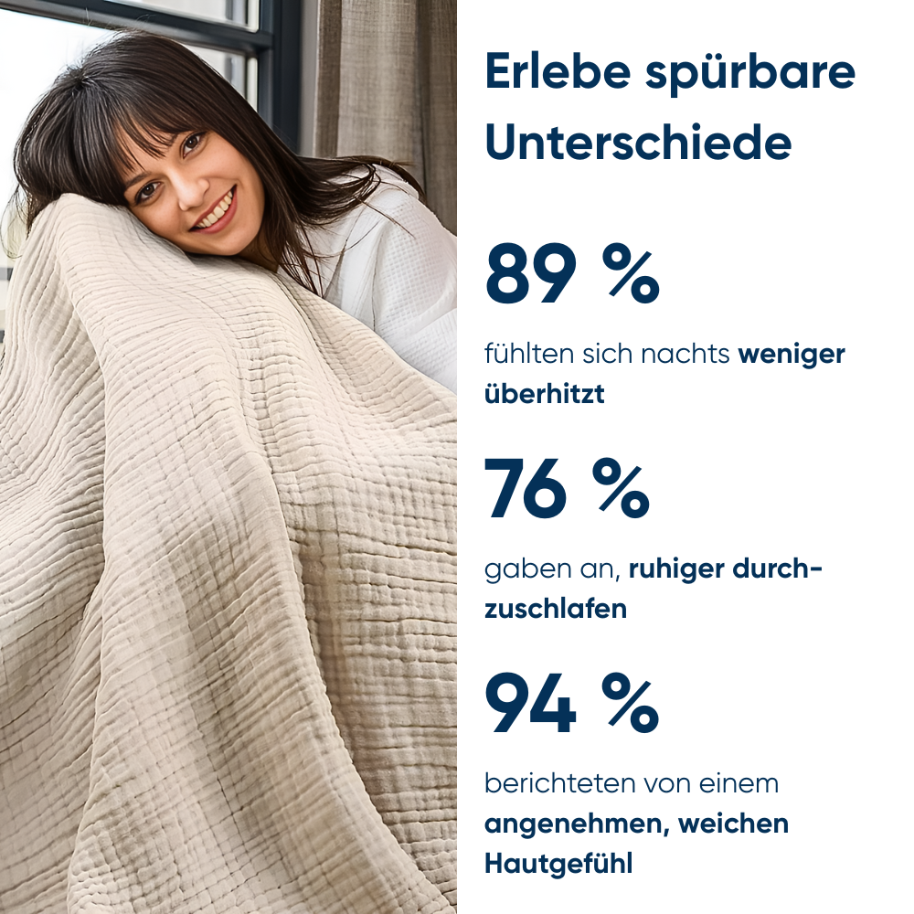Sanfte Musselindecke