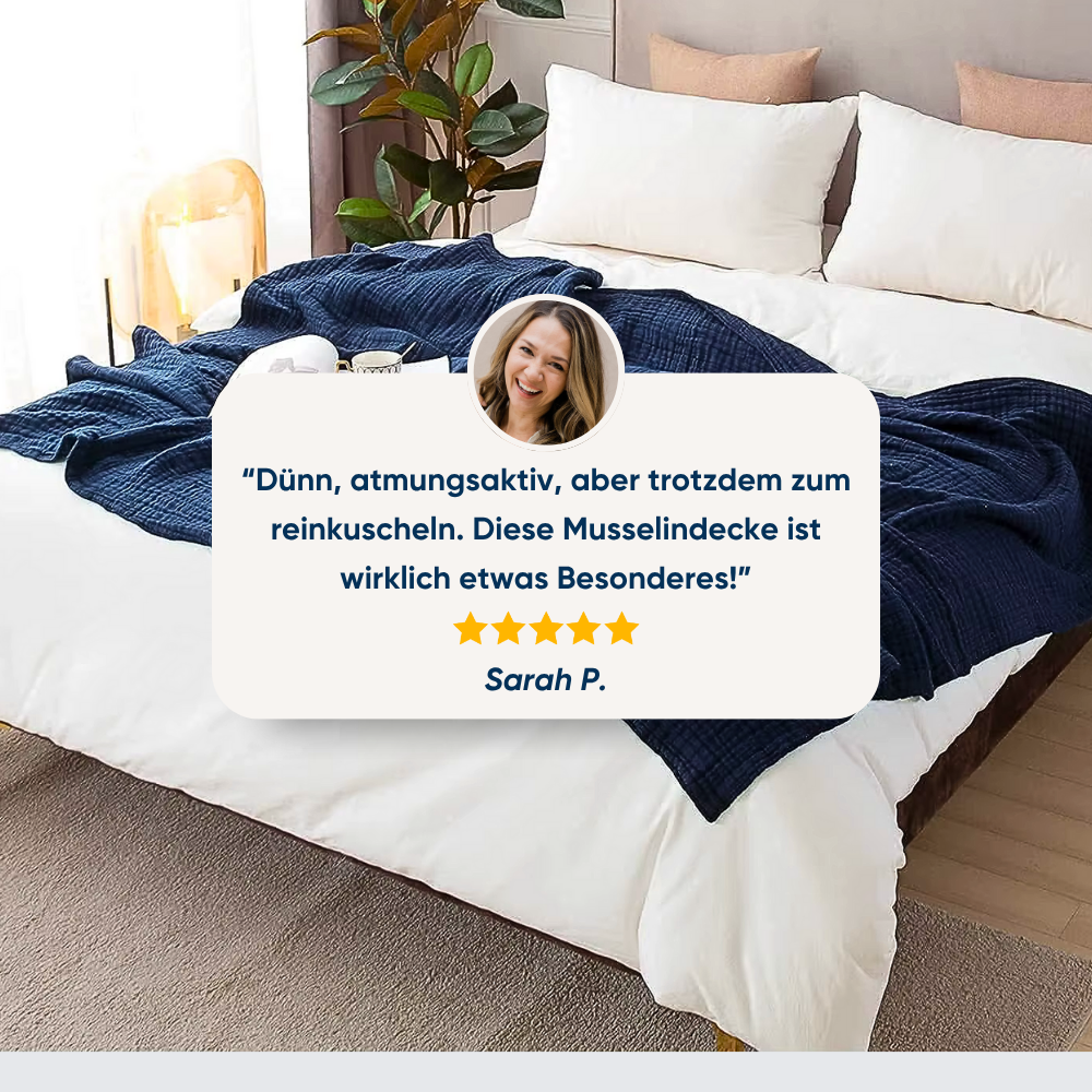 Sanfte Musselindecke