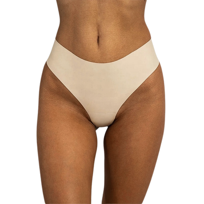Nahtloser Anti-Cameltoe Tanga | High-Rise