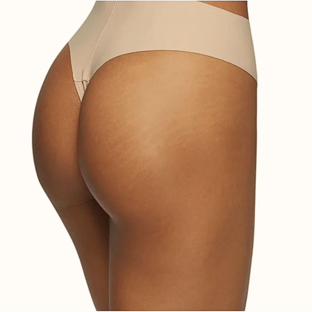 Nahtloser Anti-Cameltoe Tanga | High-Rise