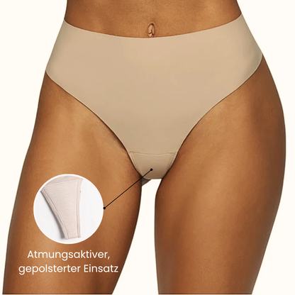 Nahtloser Anti-Cameltoe Tanga | High-Rise