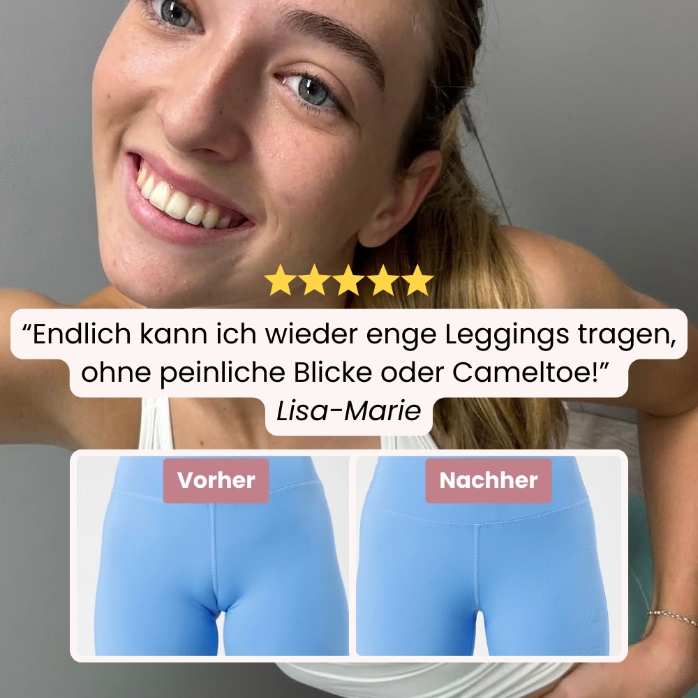 Nahtloser Anti-Cameltoe Tanga | Mid-Rise